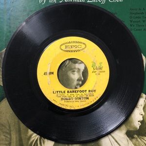 Bobby Vinton Little Barefoot Boy/I Love How You Love Me Vinyl 45 Record '68